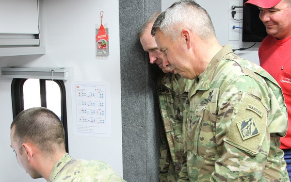 USACE Commanding General and CSM visit NC deployed teammates and survey damage after Florence