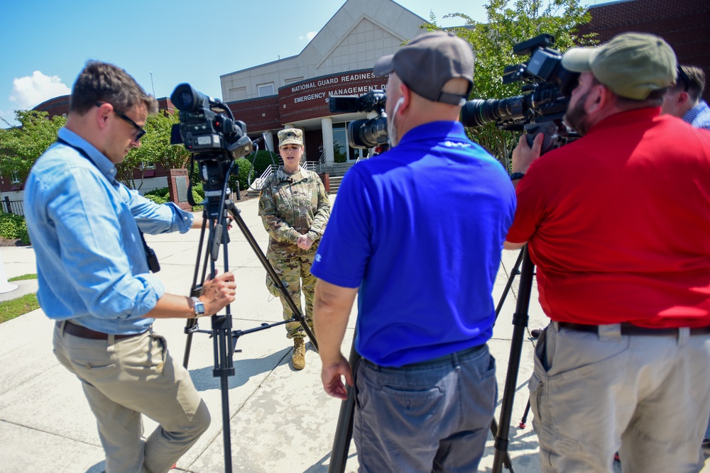 Lt. Col. Cindi King media interview