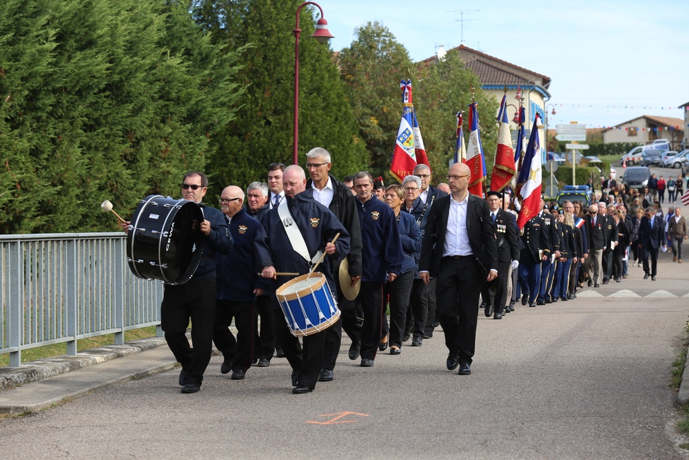 WWI Centennial Nonsard, France Bridge Crossing Reenactment