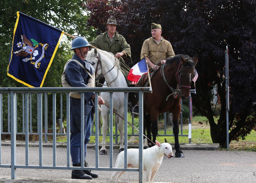 WWI Centennial Nonsard, France Bridge Crossing Reenactment