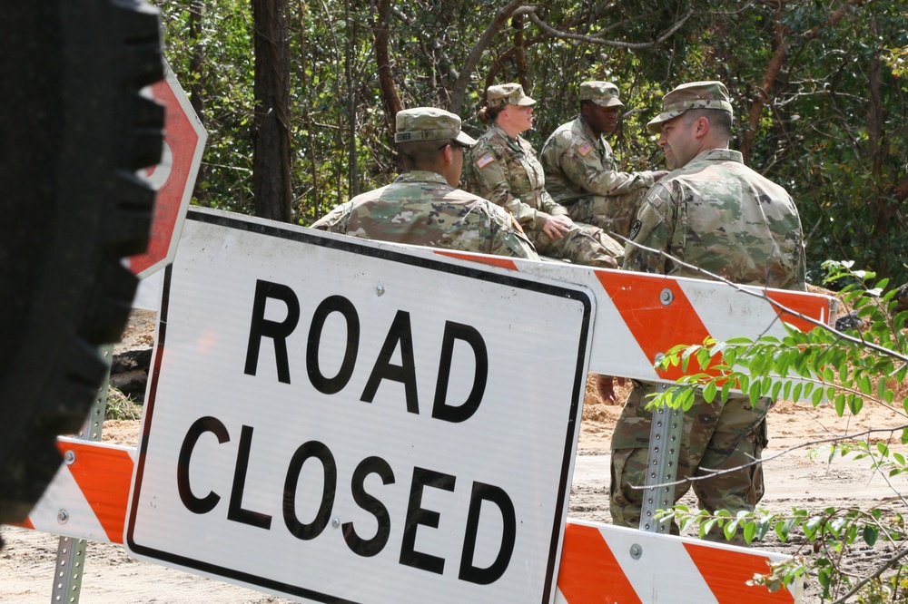 NCNG engineers connect communities by repairing roads