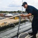 USS Mitscher Departs Naval Station Norfolk