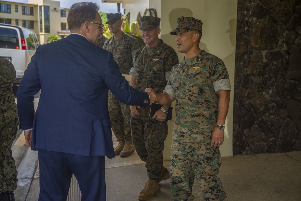 UNDERSEC of the Navy tours MCBH