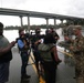 125th Multi-Role Bridge Company stages ribbon bridge prior to flooding