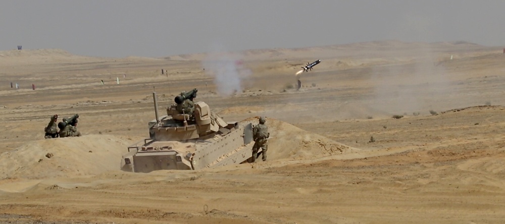 U.S., Greek, and Egyptians combine for Combined Arms Live Fire Exercise at Bright Star 18