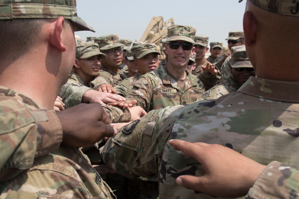 Sergeant Major of the Army visits Camp Arifjan