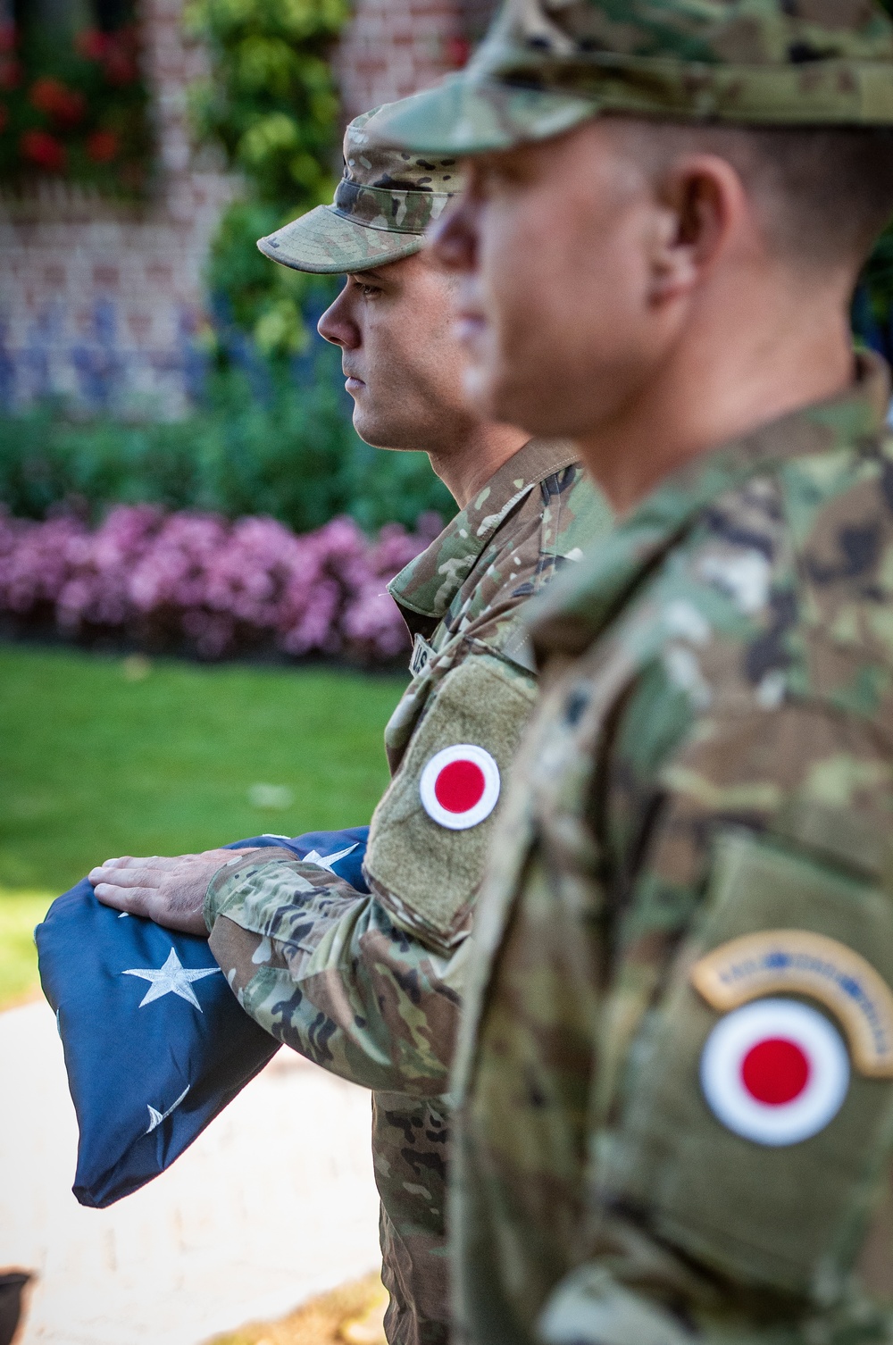 Army National Guard Soldiers take part in World War I Centennial Commemoration in Belgium