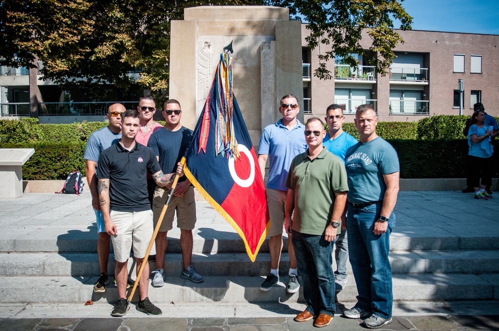 Army National Guard Soldiers take part in World War I Centennial Commemoration in Belgium