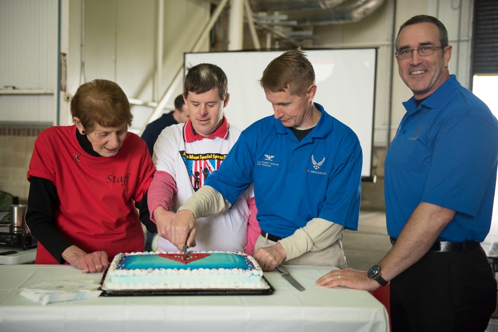 RAF Mildenhall sports day brings special athletes together