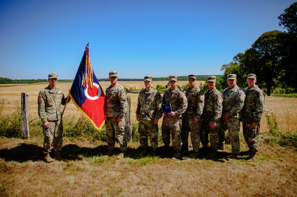 Army National Guard Soldiers take part in World War I Centennial Commemoration in France