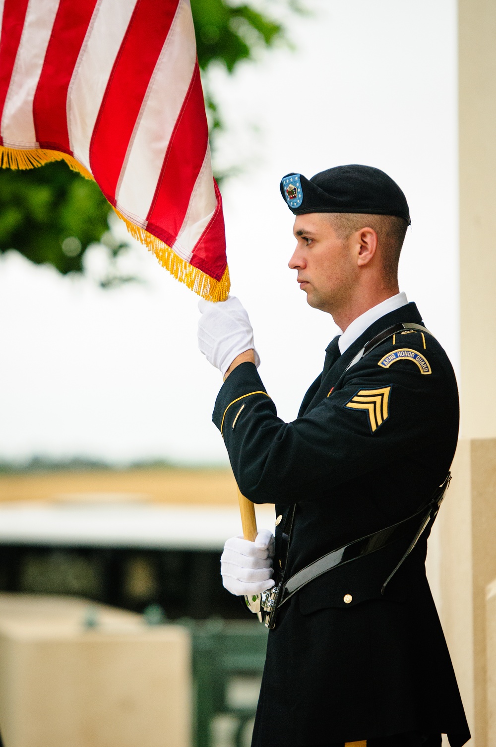 Army National Guard Soldiers take part in World War I Centennial Commemoration in France