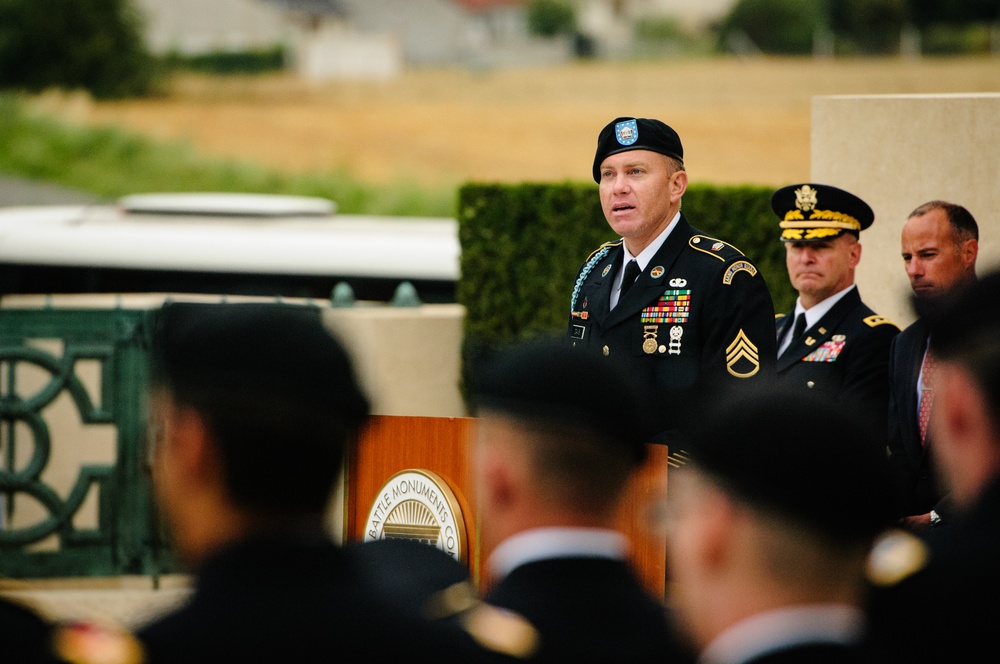 Army National Guard Soldiers take part in World War I Centennial Commemoration in France