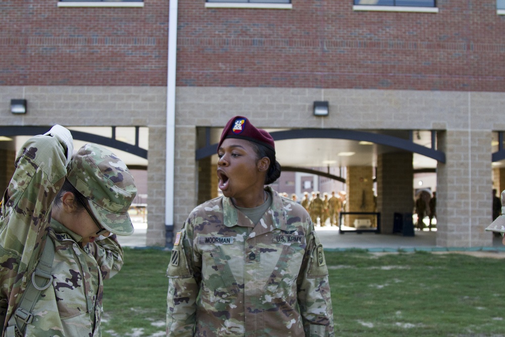 USADSA Drill Sergeant candidates embed with 3-34 at Fort Jackson