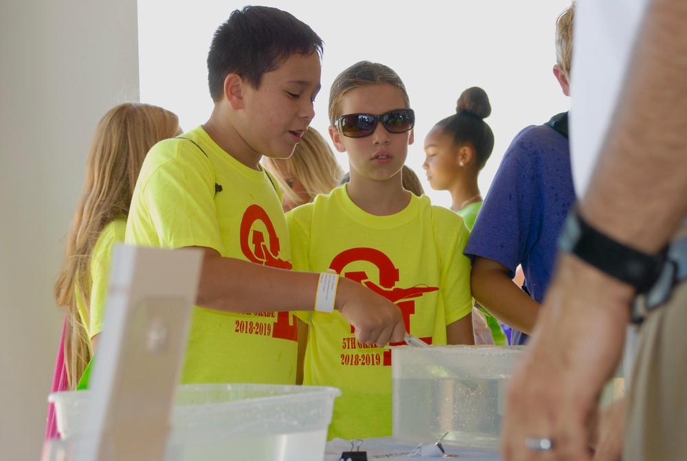 Museum Educators participate in STEM events at 2018 NAS Oceana Air Show