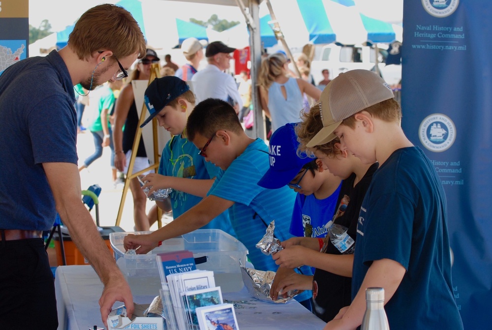 Museum Educators participate in STEM Day at NAS Oceana Air Show