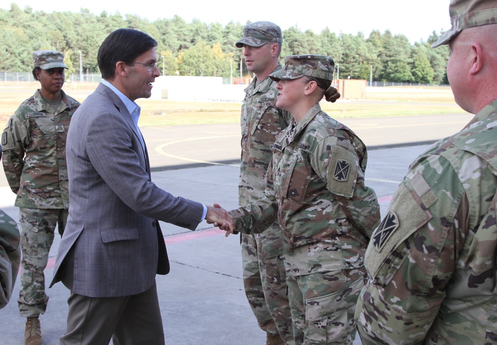Secretary of the Army visits 10th Army Air and Missile Defense Command