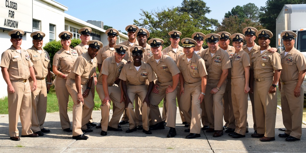 TSCHR Welcomes New Chief Petty Officers:  NCC Douglas Edmonston, OSC Paul Harris &amp; OSC Benjamin Pugh