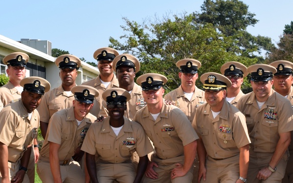 TSCHR Welcomes New Chief Petty Officers:  NCC Douglas Edmonston, OSC Paul Harris &amp; OSC Benjamin Pugh