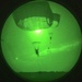Panther Paratroopers Conduct Nighttime Airborne Operation