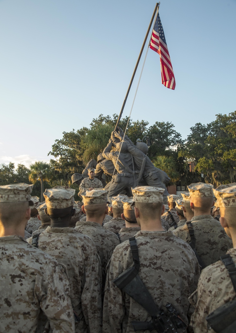 Lima Company Eagle, Globe, and Anchor Ceremony