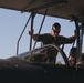 U-2 touchdown in Recce Town