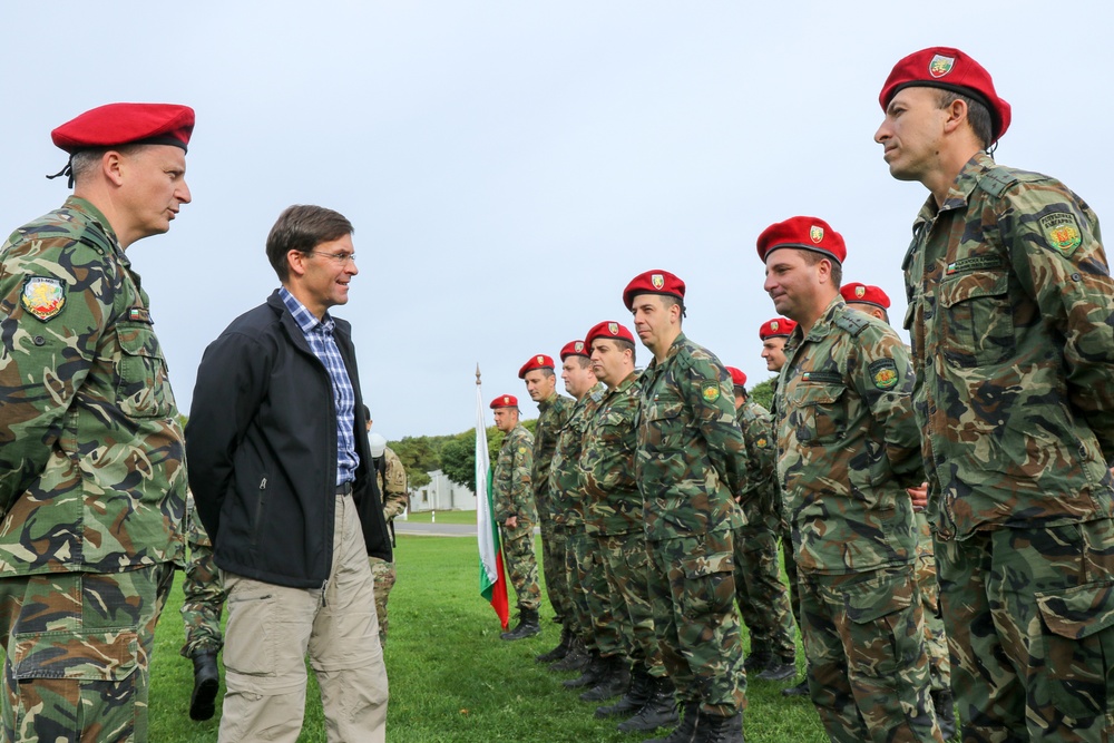 Secretary of the Army visits former unit at multinational Saber Junction exercise