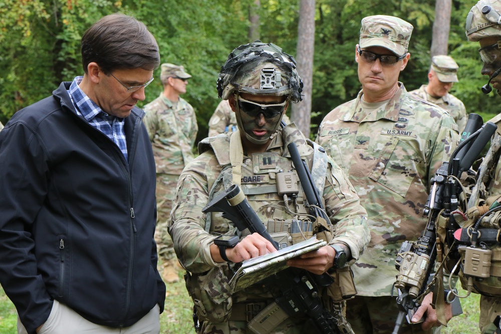Secretary of the Army visits former unit at multinational Saber Junction exercise