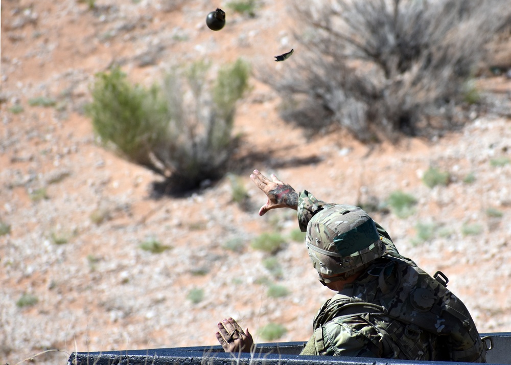 CAB challenges Soldiers with grenades, Claymores, ruck march