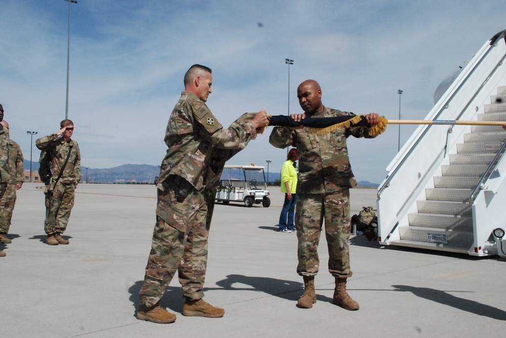 Color casing signifies start of deployment