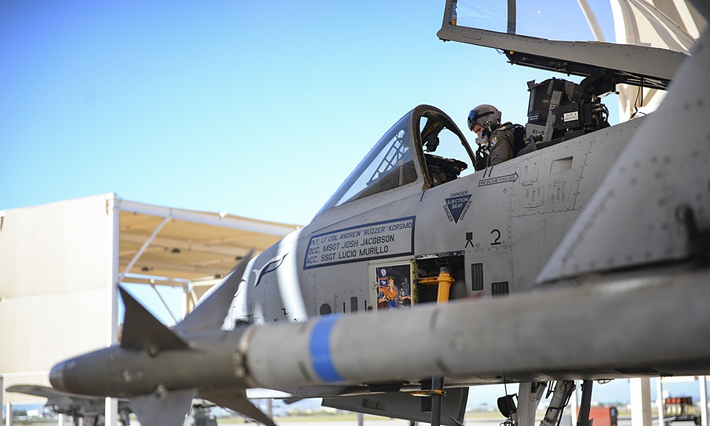 A-10 Pilot reaches 5000 flight hours milestone