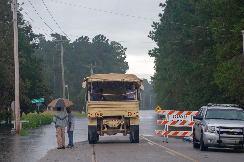 Hurricane Florence – SC National Guard responds