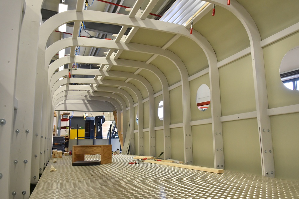 CH-47 Chinook full size mock up training aid