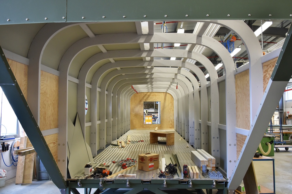 CH-47 Chinook full size mock up training aid