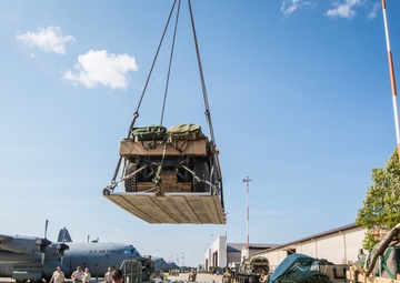173rd Airborne Brigade jump during Saber Junction 2018