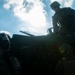 LAR Marines train for shipboard security aboard the USS Wasp