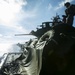 LAR Marines train for shipboard security aboard the USS Wasp
