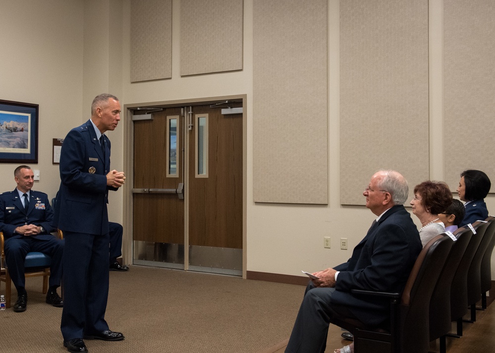 Col. Kenneth L. Black promotion ceremony