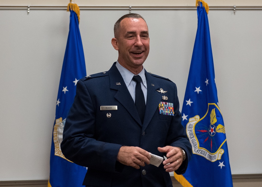 Col. Kenneth L. Black promotion ceremony