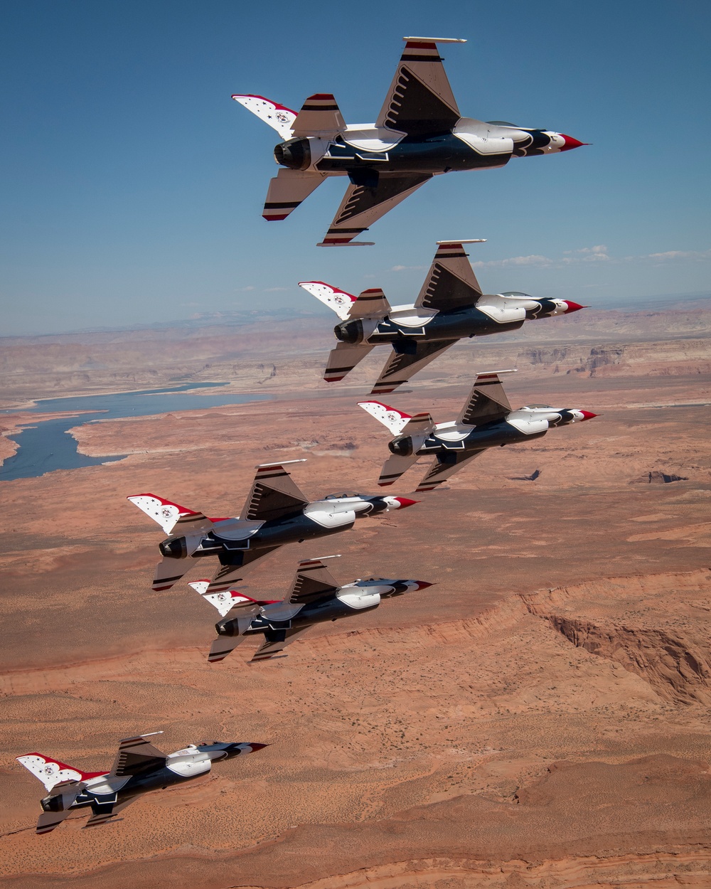 Thunderbirds Soar over Monument Valley