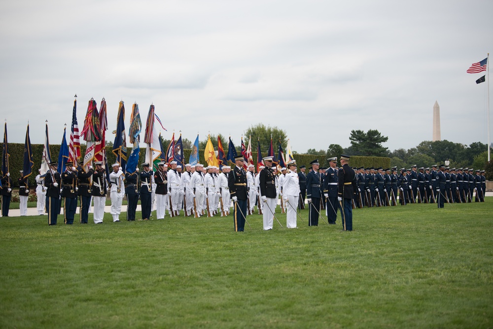 Pentagon 2018 POW/MIA recognition ceremony