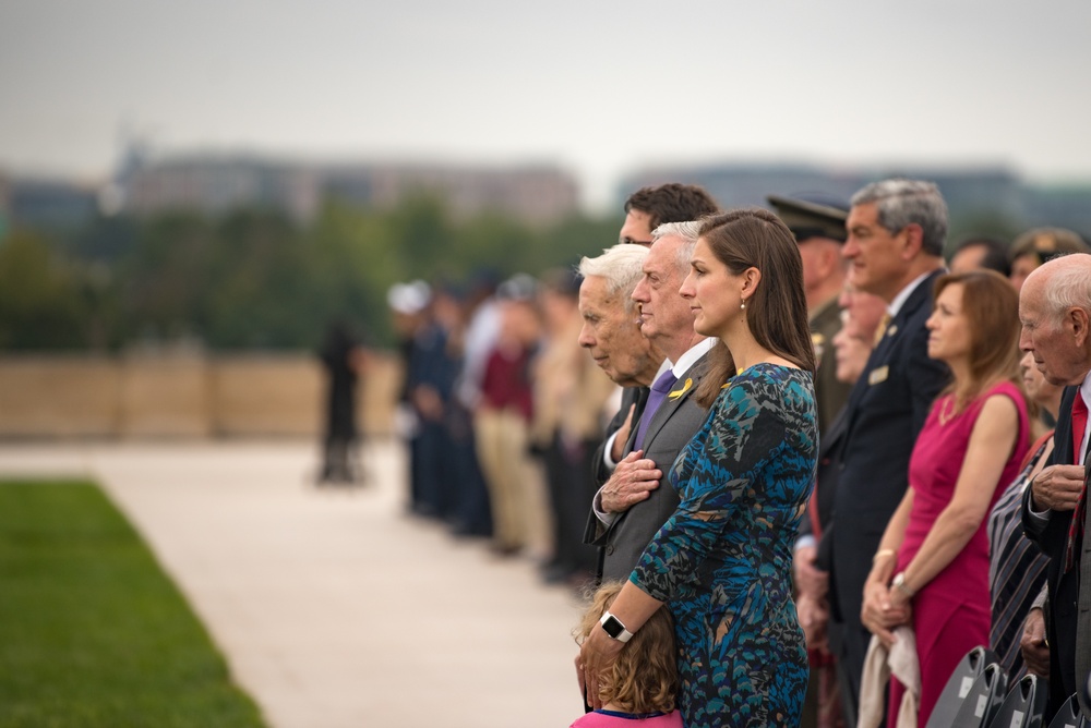 Pentagon 2018 POW/MIA recognition ceremony