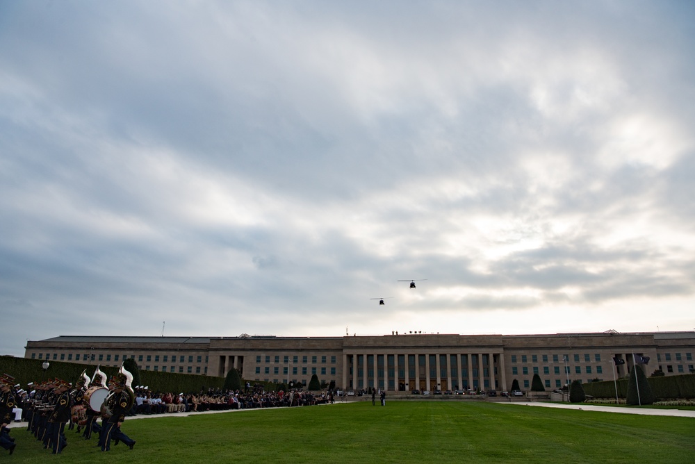 Pentagon 2018 POW/MIA recognition ceremony