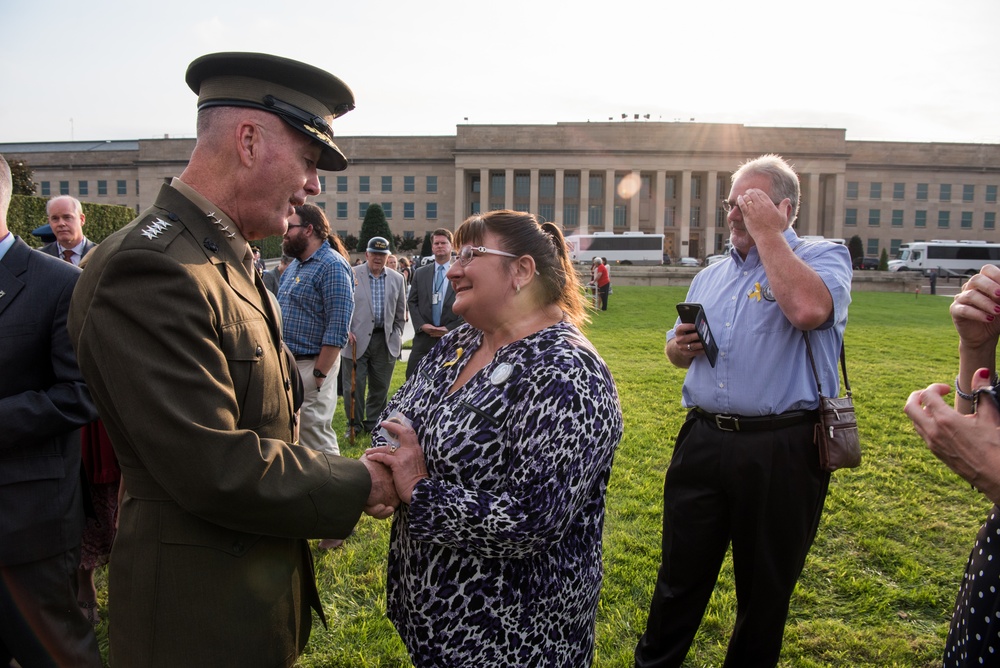 Pentagon 2018 POW/MIA recognition ceremony