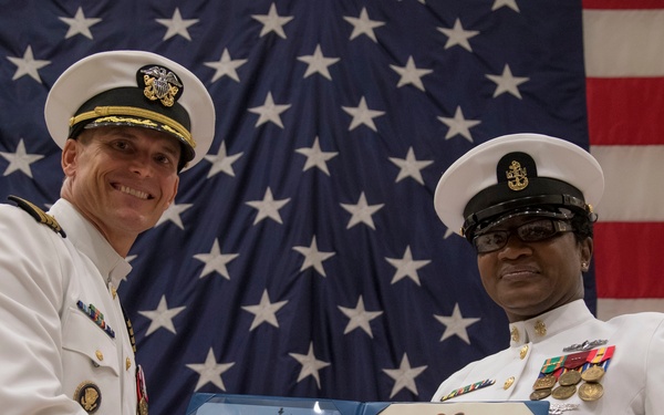 ENC Parker Retirement Ceremony