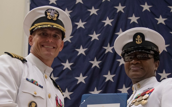 ENC Parker Retirement Ceremony