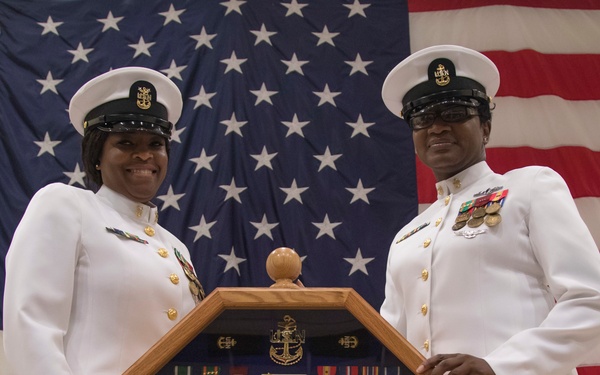 ENC Parker Retirement Ceremony