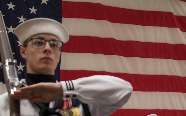 ENC Parker Retirement Ceremony