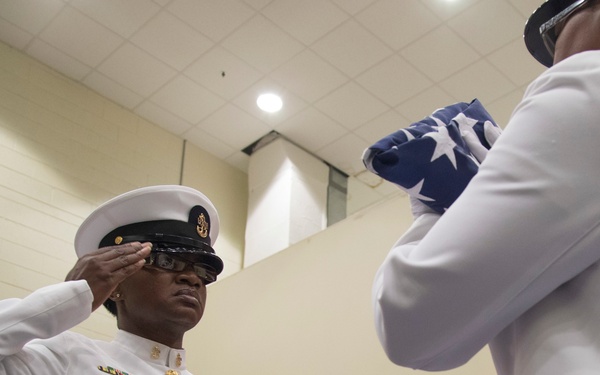 ENC Parker Retirement Ceremony