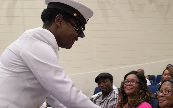 ENC Parker Retirement Ceremony