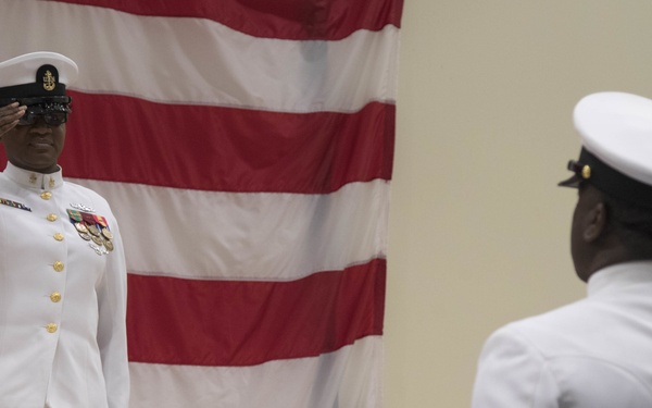 ENC Parker Retirement Ceremony